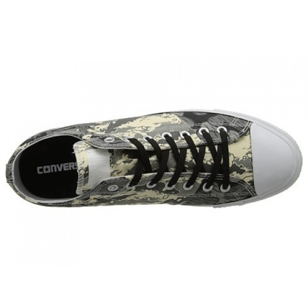 Converse Chuck Taylor All Star Tri-Panel Camo Ox Natural Charcoal Old Silver Men's Shoes