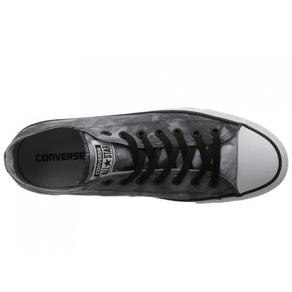 Converse Chuck Taylor All Star Tie Dye Canvas Ox Graphite Old Silver Oyster Gray Men's Shoes