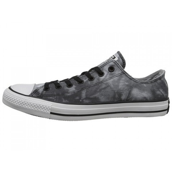 Converse Chuck Taylor All Star Tie Dye Canvas Ox Graphite Old Silver Oyster Gray Men's Shoes