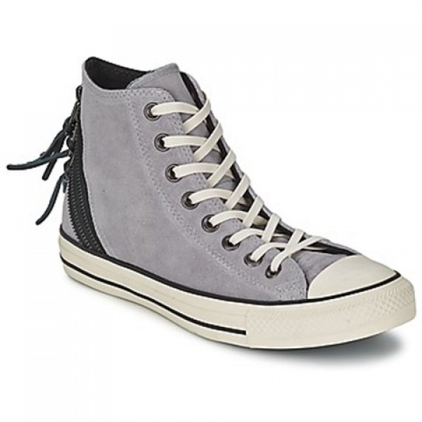 Converse Chuck Taylor Burn Tri Zip Grey Women's Shoes