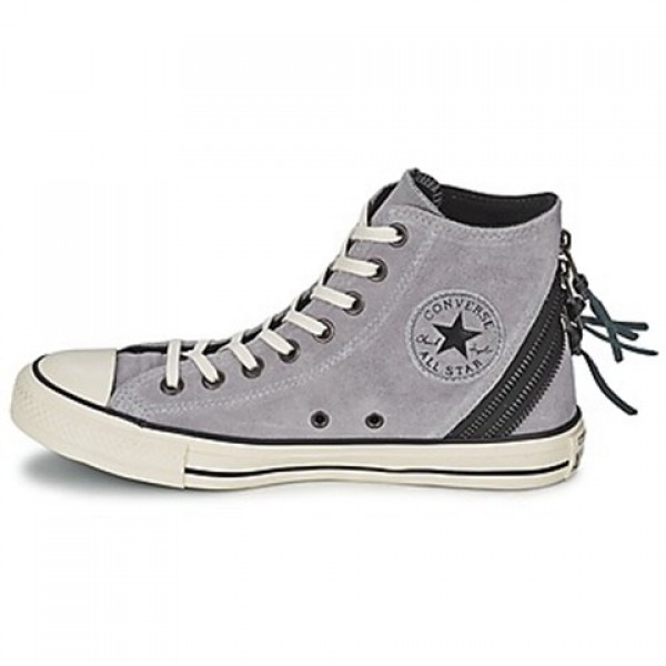 Converse Chuck Taylor Burn Tri Zip Grey Women's Shoes