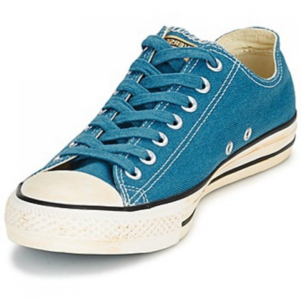 Converse Chuck Taylor Vint Twil Ox Blue Women's Shoes