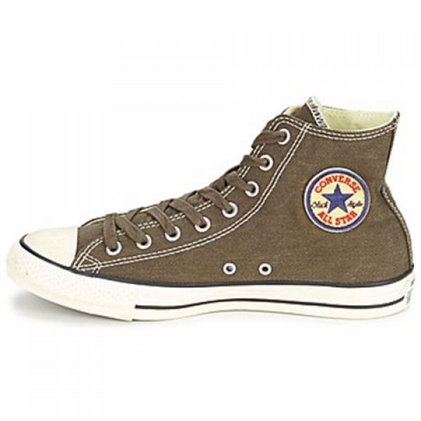 Converse Chuck Taylor Vint Twil Hi Green Kaki Women's Shoes