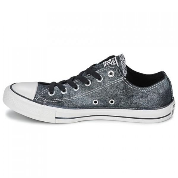 Converse Ctas Sparkle Wash Ox Black Women's Shoes
