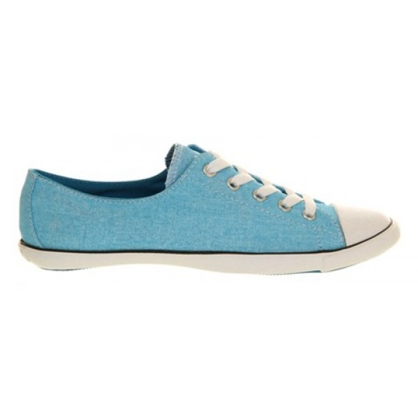 Converse Ctas Lite Ox Faded Neon Blue Women's Shoes