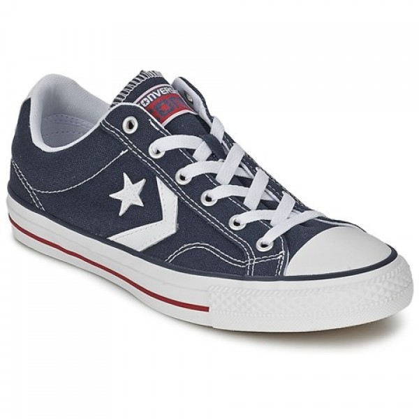 Converse Star Player Core Canv Ox Marine White Women's Shoes