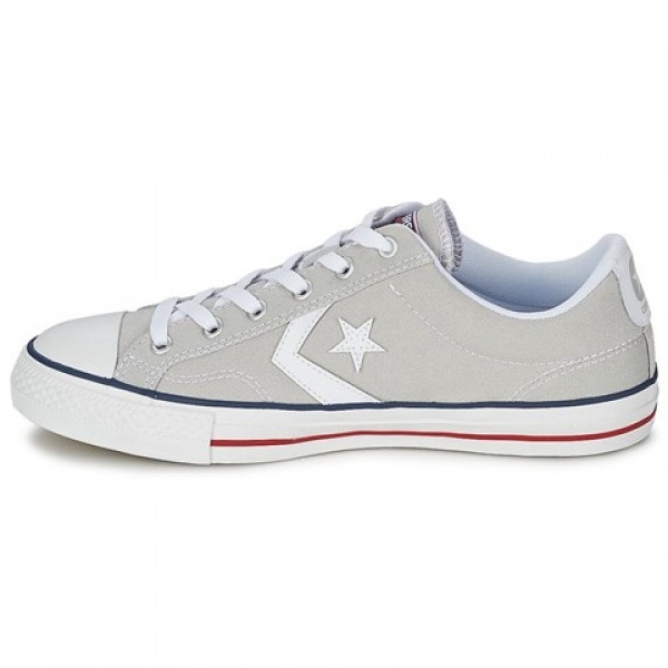 Converse Star Player Core Canv Ox Grey Clear White Women's Shoes