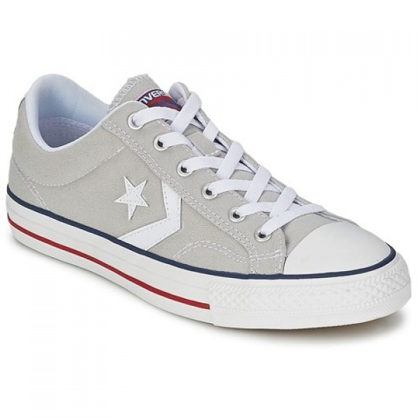 Converse Star Player Core Canv Ox Grey Clear White Women's Shoes