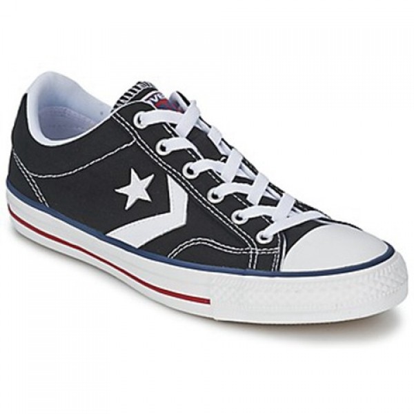 Converse Star Player Core Canv Ox Black White Women's Shoes