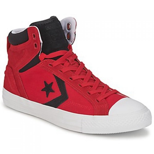 Converse Star Player Plus Red Black Women's Shoes