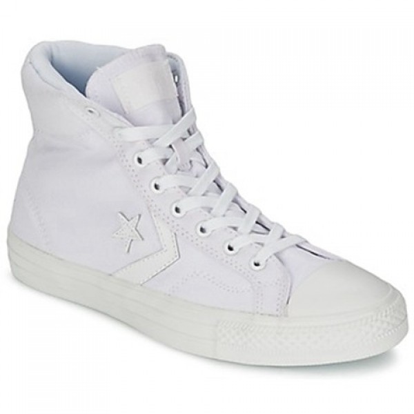 Converse Star Player Mono Cvs Hi White Mono Women's Shoes