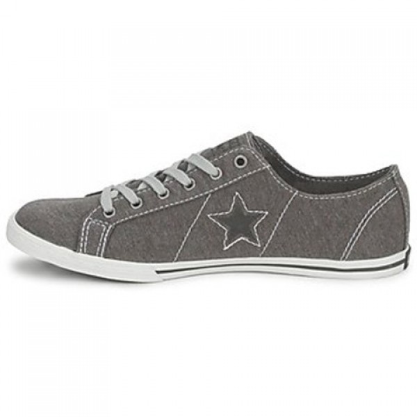 Converse One Star Low Profile Jersey Ox Grey White Men's Shoes