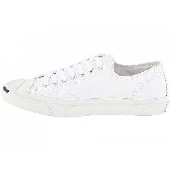 Converse Jack Purcell Leather White Navy Men's Shoes