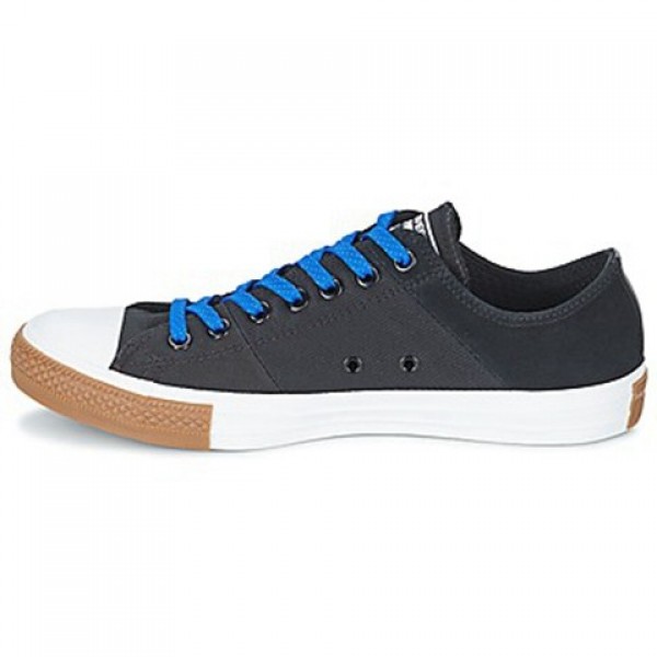 Converse All Star Tri-Panel Material Mix Ox Black Men's Shoes