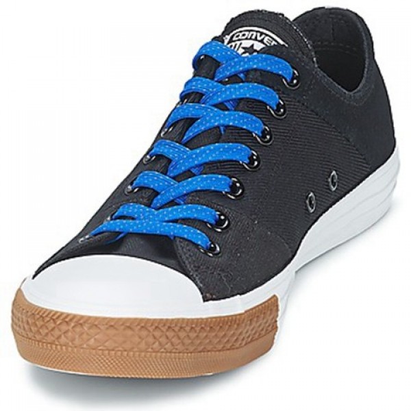 Converse All Star Tri-Panel Material Mix Ox Black Men's Shoes