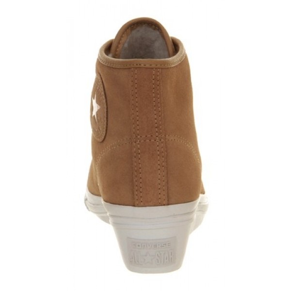 Converse All Star Hi-Ness Sand Shearling Women's Shoes