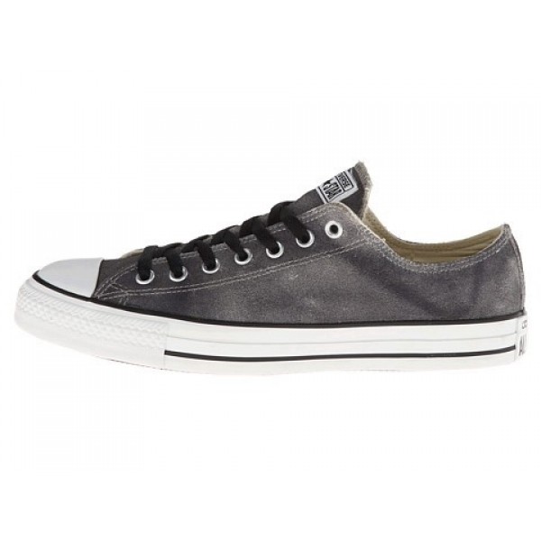 Converse Chuck Taylor All Star Tie Dye Suede Ox Old Silver Black Men's Shoes