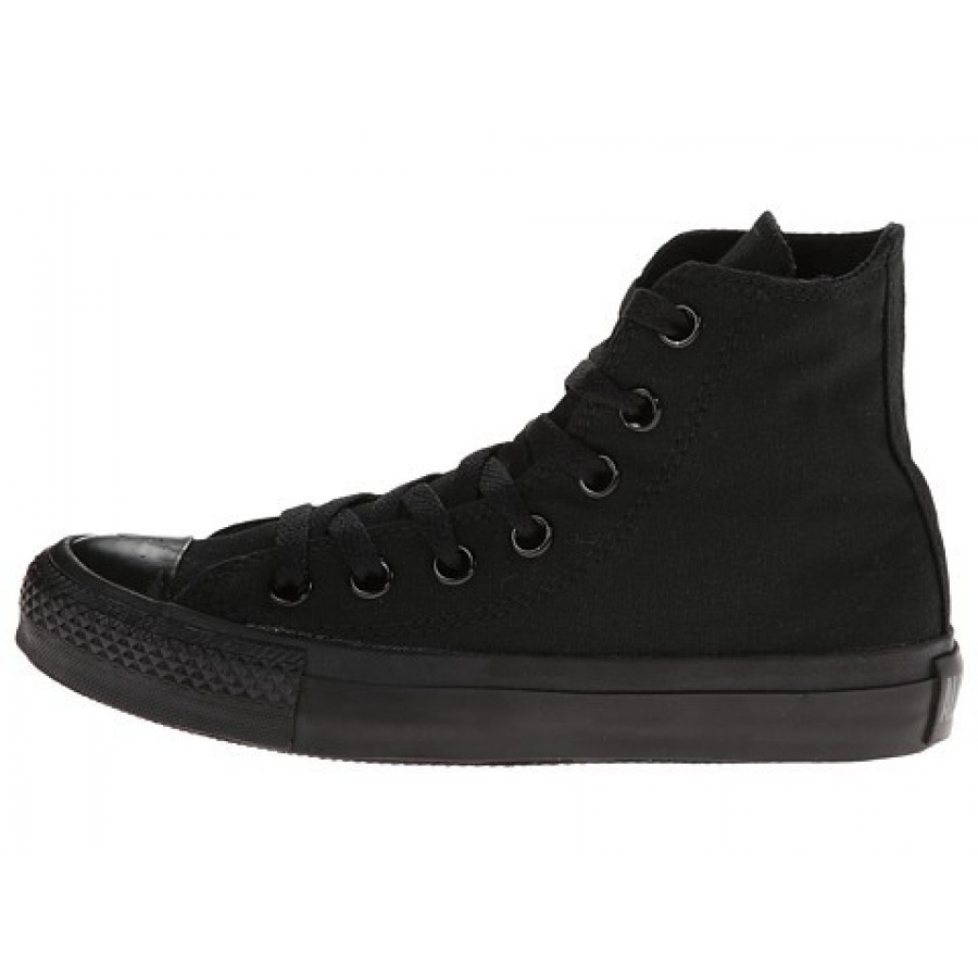 Converse Chuck Taylor All Star Core Hi Monochrome Black Men's Shoes ...