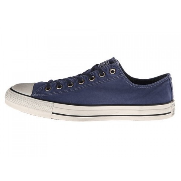 Converse Chuck Taylor All Star Washed Canvas Ox Navy Men's Shoes