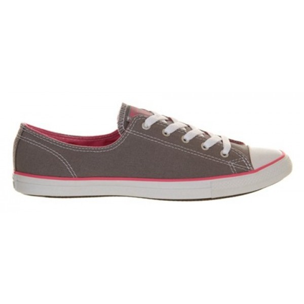 Converse Ctas Fancy Grey Pink Exclusive Women's Shoes