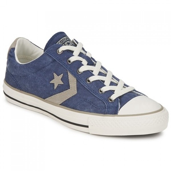 Converse Star Player Ox Blue Grey Women's Shoes