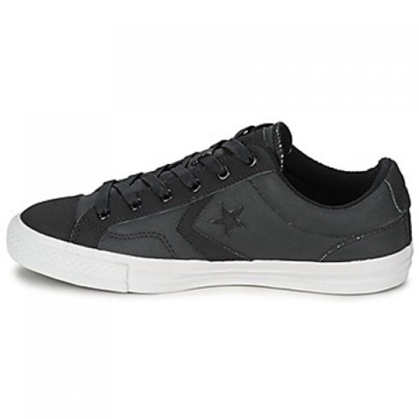 Converse Star Player Wax Tech Canvall Star Ox Black Men's Shoes