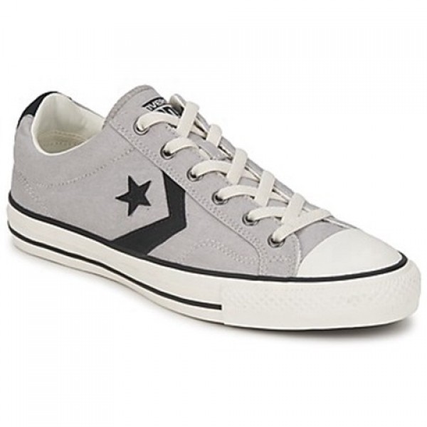 Converse Star Player Ox Grey Clear Black Men's Shoes