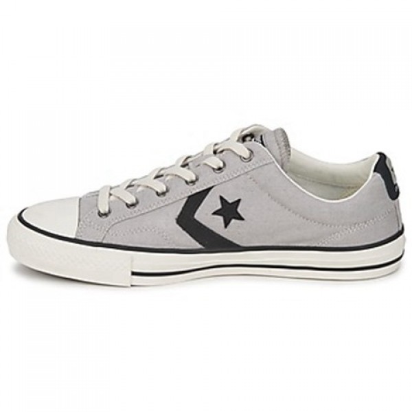 Converse Star Player Ox Grey Clear Black Men's Shoes
