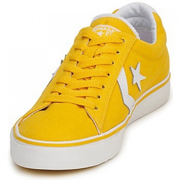 Converse Pro Leather Canvas Ox Yellow Women's Shoes