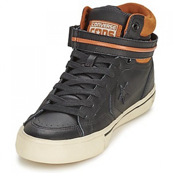 Converse Pro Blaze Plus Black Brown Men's Shoes